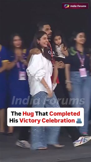 114K reactions · 695 comments | In his moment of glory, he found his way to her. His biggest win will always be her. ❤️輸 . . . #Virushka #PowerCouple #IF #IndiaForums #ViratKohli #AnushkaSharma #RCBvsPBKS #RCBWinner | India Forums | Facebook