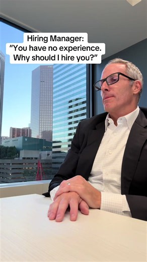 Yes, you’re willing to learn, but if you are new to your career, this can be a scary question 😱 You think to yourself, “I don’t know. Why should they hire me?” Or, “I wish they would just give me a chance.” Here’s the strategy: Highlight your transferable experience and how it relates to this role. How do you do that? Say you worked as a restaurant server during college and you are applying for an outside sales role. Let’s extract what transfers: • You work with the public. You build rapport wi