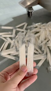 30 sticks/min.Small vertical table sugar stick packing equipment. Perfect for small business at home. #foodpackaging #packagingmachine #sugar | Lixia Huang