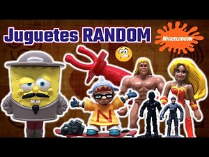 Abrimos Juguetes Viejitos del Nickelodeon Clásico (Juguetes Random #21) | TOY SHOTS - Nicktoons