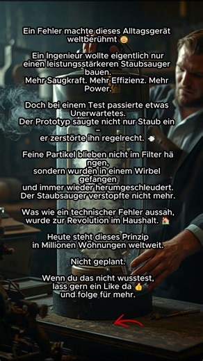 Dieser Fehler veränderte den Staubsauger für