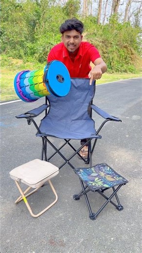 3 Ta Folding Stool and Touring Chair for Outdoor and Camping 😱