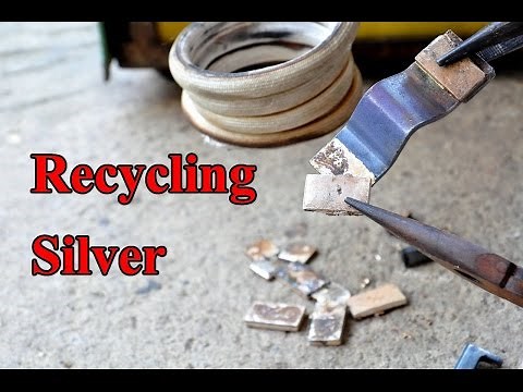 Silver Recovery Removing silver Contact magnetic Circuit Breaker Relay extract silver