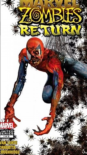 ZOMBIE SPIDER-MAN — the hero who ate his family