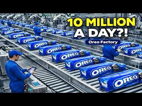 10 Million Oreos A Day?! Inside America’s Biggest Cookie Factory