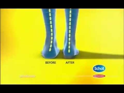 Scholl Orthaheel to relieve heel, ankle, knee and lower back pain