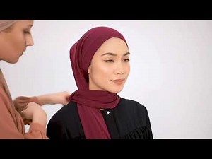 60 Second Hijab Tutorial | 3 ways to style our Luxe Jersey Hijab | INAYAH