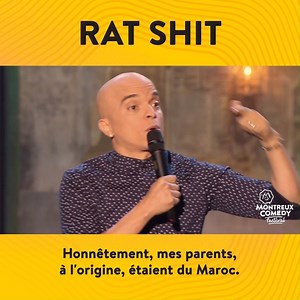 Hey ! Bienvenue au nouvel humoriste Rat Shit ! Rachid Badouri | Montreux Comedy