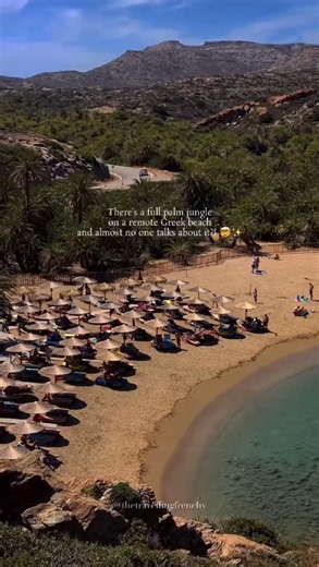 Europe Hidden Tropical Paradise Awaits At Vai Beach Cret