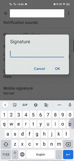 How to add signature in gmail mobile | add signature to gmail | gmail signature | email signature