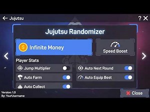 Jujustu Randomizer [ INF MONEY💲💰 NO KEY]