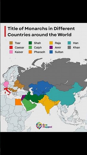The World's Monarchs 👑
