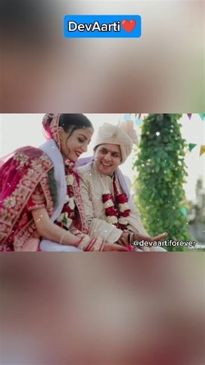 Dev Aarti video🌹|| dev Joshi wedding day video|| Dev ❤️ Aarti || Dev Aarti Forever