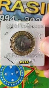 1 REAL 2022 WITH AN ERROR THAT COULD BE WORTH UP TO 2 THOUSAND REAIS. #rarecoins #valuablecoins #...