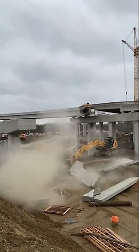 Bridge Collapse Caught on Camera: Accidental Explosion Shocks All