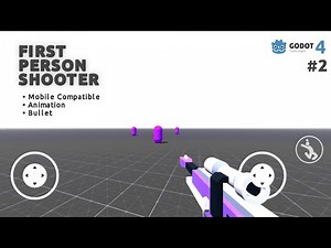 Godot first person shooter tutorial | Godot first person shooter for android | godot fps tutorial