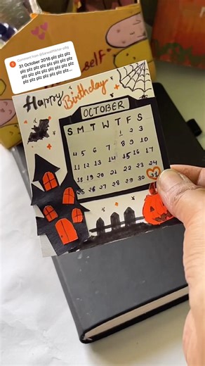 “Made with love for my subscriber 💌✨”#DIY #october #handmade #cutecards#halloween #viral #shorts