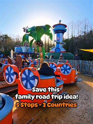 Save This Family Road Trip Itinerary!📌🚘 Would you do this family road trip across Belgium, the Netherlands & Germany? This Europe family road trip itinerary is packed with theme parks, water parks, and family-friendly stays—perfect for families exploring Europe with kids 👨‍👩‍👧‍👦✨ 🇧🇪 Belgium – 💦 Bellewaerde Aquapark 🇳🇱 Netherlands (Stay) – 🏠 Recreatiepark de Leistert 🇳🇱 Netherlands – 🎢 Toverland 🇩🇪 Germany (Stay) – 🏠💦 Aquamagis 🇩🇪 Germany – 🎢 Movie Park Germany So much famil