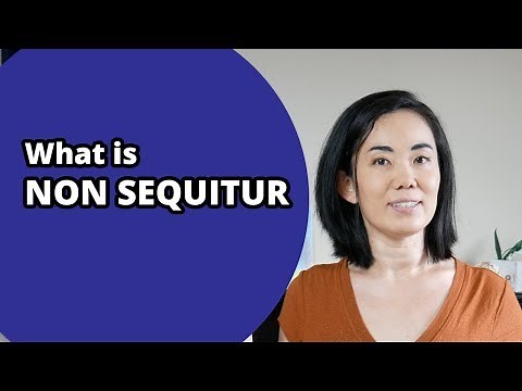 Non Sequitur, Logical Fallacy Series [video 1]