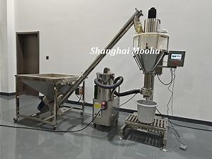 [Hot Item] Semi Automatic Nutrition Seasoning Milk Protein Spice Powder Auger Filling Machine with Elevator