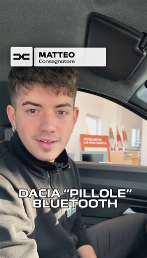 Pillole Dacia 💡 Connettere lo smartphone alla tua Dacia tramite Bluetooth? Facilissimo! Guarda il video in cui Matteo ti spiega passo dopo passo come fare. Passa da Centro CarCazzaro: ti aiutiamo a sfruttare al massimo la tecnologia della tua Dacia. 🚗📲 https://centrocarcazzaro.concessionaria.dacia.it #CentroCarcazzaro #DaciaPillole #Dacia #bluetooth #DaciaItalia #concessionaria #concessionariadacia | Centro car Cazzaro