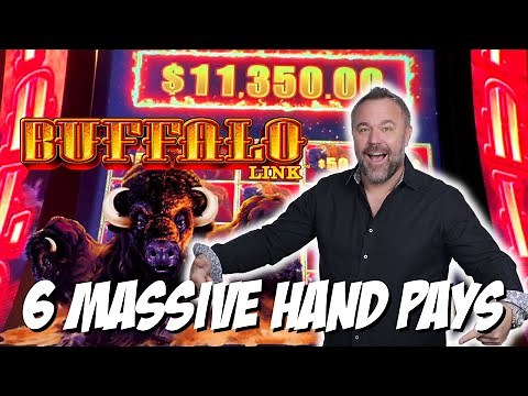 EPIC RUN on Buffalo Link!!! MASSIVE Hand Pays!! ‪@FoxwoodsResort‬ #buffalo