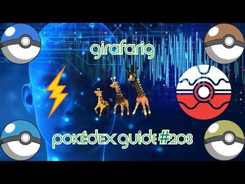 Complete Pokédex Entry: Girafarig | Pokémon Database Series