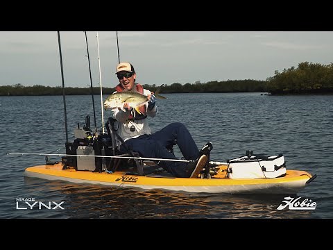 Hobie Mirage Lynx | Stealthy and Streamlined Pedal Fishing Kayak