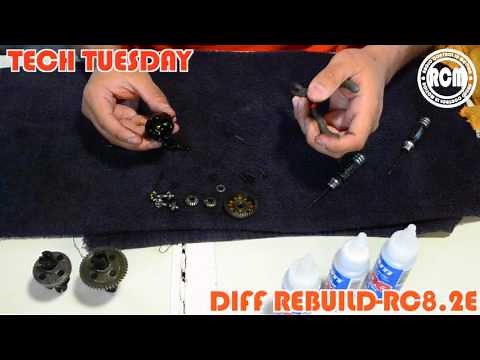 Tech Tuesday Diff Rebuild- Team Associated RC8.2E
