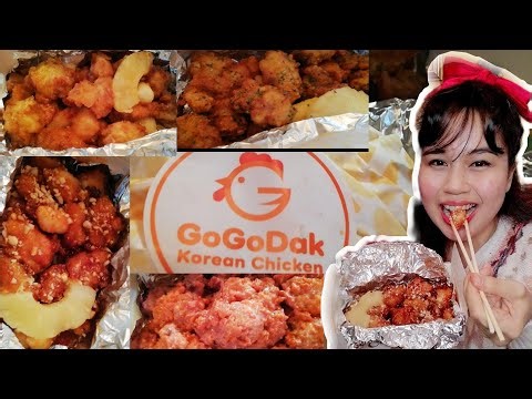 KOREAN BONELESS CHICKEN |DAKGANG JUNG ALOHA | GOGODAK CHICKEN HONEST REVIEW | ABIGAYLE CHING 💫