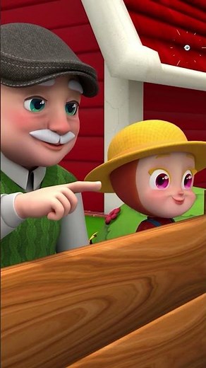 El granjero en el valle 🚜 | ¿Cuántas cosas hay - CANCIONES INFANTILES #shorts #canciones