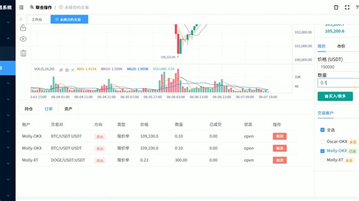基于Fastapi的加密货币交易系统Cryptocurrency trading system based on Fastapi.