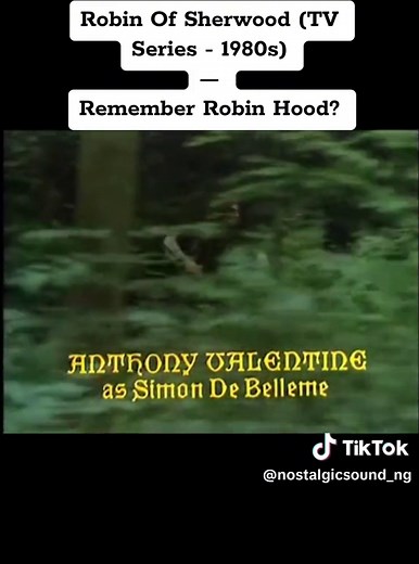Robin Of Sherwood (TV Series - 1980s) . Remember this? . . . #robinofsherwood #robinhoodgamer #tiktoknigeria #throwbacknigeria #nostalgicsoundng #NTAChannel5 #ntaclassic