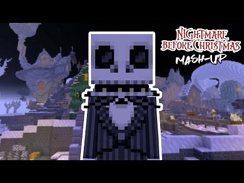 Minecraft New Update Nightmare Before Christmas Mash-up Pack Review! PS4 Patch 1.83