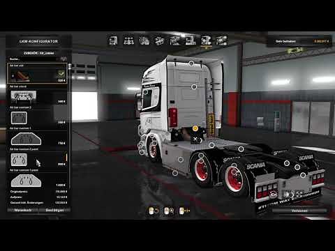 [ETS2 1.36]Scania Tuning+Sound+Interior