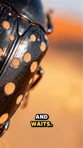 This Beetle Drinks Water From Thin Air (Nature’s Genius Hack) #shorts