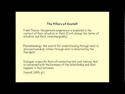Gestalt Therapy Principles