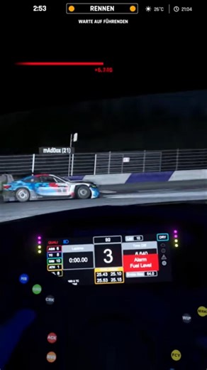 Alarm Fuel Level 💥 Assetto Corsa EVO 😂 #assettocorsa #highlights #shorts