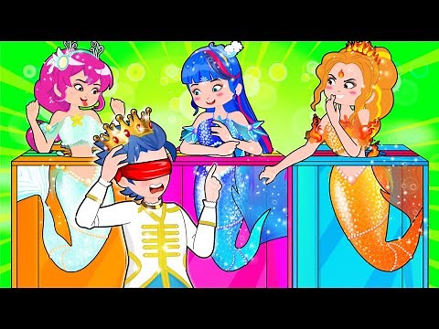 Challenge to Choose a Little Mermaid: Alex, Please Don't Choose the Wrong | Poor Princess Life