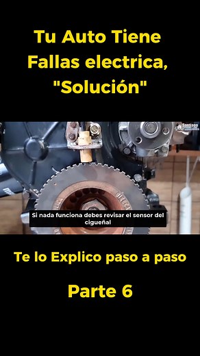 PARTE 6/ El sensor de posicionamiento del cigüeñal es un componente clave del sistema eléctrico en un vehículo. Su función principal es monitorear la posición y la velocidad de rotación del cigüeñal, lo cual es vital para el correcto funcionamiento del motor. Si experimentas problemas eléctricos en tu auto relacionados con el sensor de posicionamiento del cigüeñal, podrían ocurrir las siguientes fallas. 📌Recuerda que si quieres aprender más de mecánica automotriz de manera gratuita síguenos! 😎