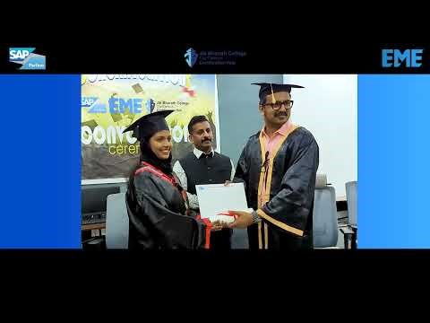 EME Education Convocation Day | SAP Training Institute | SAP Consultant
