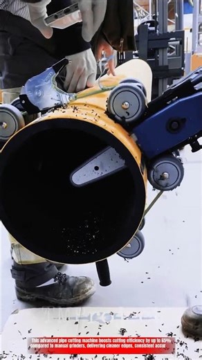 Innovative Industrial Pipe Cutting Machine : Best Precision Fast Pipe Sectioning