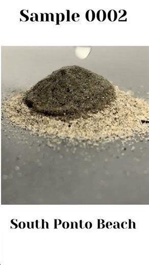 Sand Sample 0002 -- South Ponto Beach, Carlsbad, California