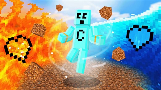 Elemental hearts give unstoppable power in Minecraft