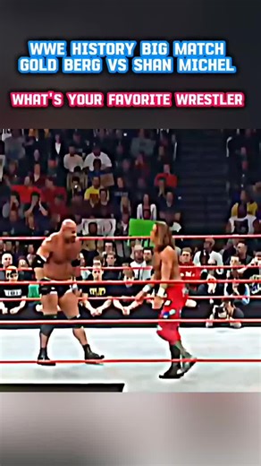 WWE history big match Shan Michel V's Gold Berg 🔥😨😨#pleaseviralthisvideo🙏🙏please #unfreezemyaccount
