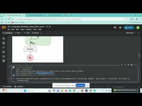 Case Study: Language Modeling Using RNN | Deep Learning Explained