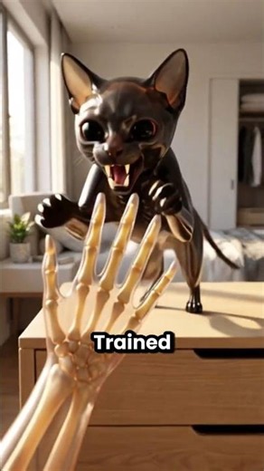 Why Do Cats Attack Your Hands? 🖐️ (Cat Behavior Explained) #shorts