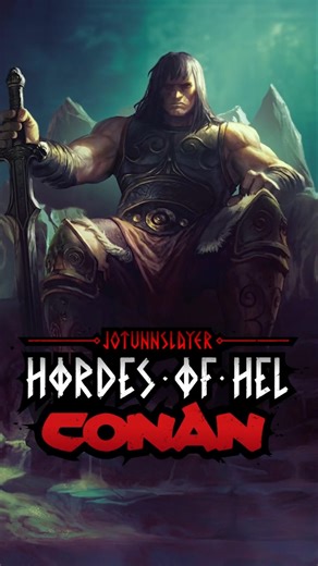 Huge new Conan DLC is coming soon to Jötunnslayer! #bullethell #roguelike #gaming #conan #gamedev