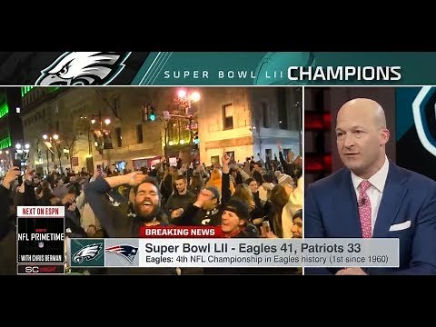 Eagles Won Super Bowl LII - Analysis & Celebrations | Feb 4, 2018