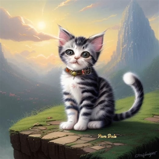 Cute kitten. | Pam's Gifs and Videos